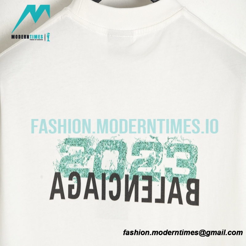Balenciaga - 2023 Reverse Alphabet Print T-shirt Balenciaga - 2023 Reverse Alphabet Print T-shirt